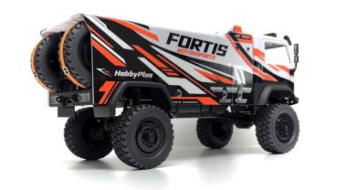 Hobby Plus 1:18 "DKR-4 Fortis" Rally Truck brushed RTR - White